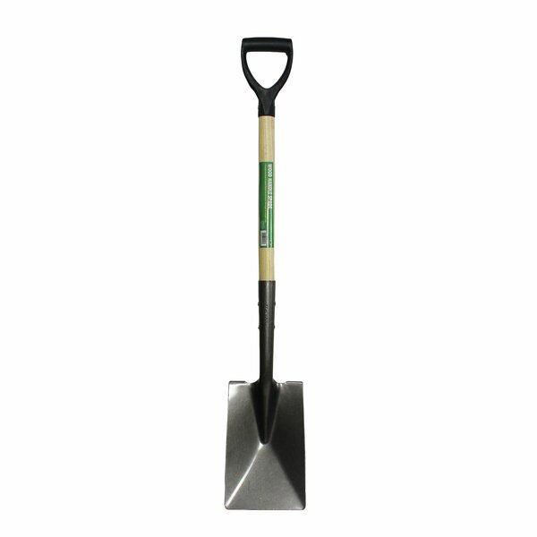 Hb Smith 7 in x 12 in Blade Garden Spade Shovel, 30 in L Wood Handle SVGD24